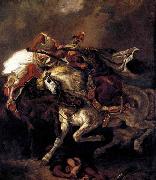 Eugene Delacroix Combat of the Giaour and the Pasha china oil painting reproduction